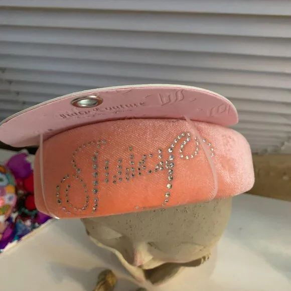 Juicy couture headband velvet  juicy in rhinestone - Picture 4 of 4